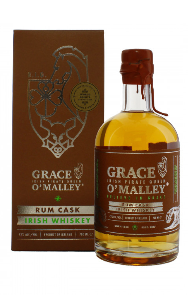 Grace O'Malley Rum Cask Irish Whiskey