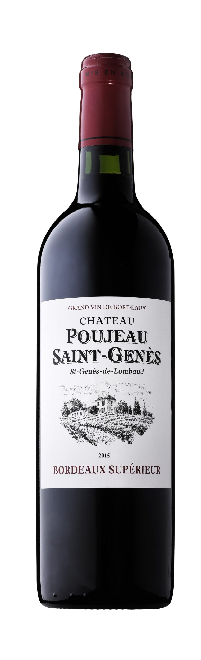 Chateau Poujeau Saint-Genes Bordeaux Superieur Chateau Poujeau Saint-Genes Bordeaux Superieur