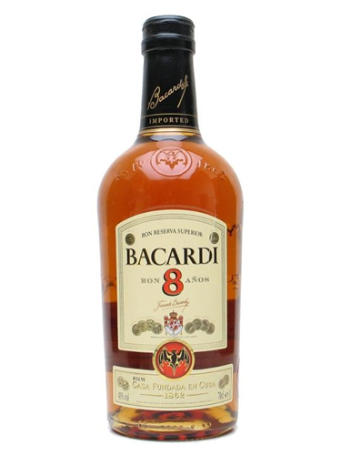 Bacardi Rum 8 Year Old