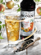 MONIN Peach Tea syrup (1 Litre)