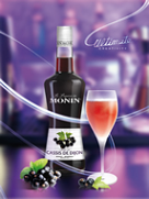 MONIN Blackcurrant liqueur