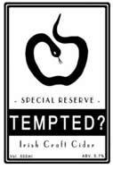 Tempted Special Reserve Cider