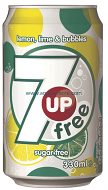 7 up free 330ml can